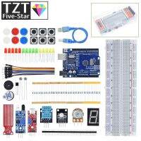 【YD】 Starter for R3 Breadboard simple learning kit sound/water level/humidity/distance detection control