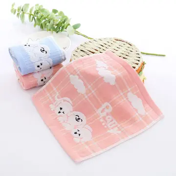 8pcs/Pack Baby Newborn Face Washers Hand Towel Cotton Feeding Wipe Wash  Cloth 