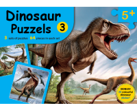 Kid Plus จิ๊กซอว์ สื่อเสริมทักษะ เรียนรู้เรื่องไดโนเสาร์พันธุ์ต่างๆ Dinosaur Puzzles 3