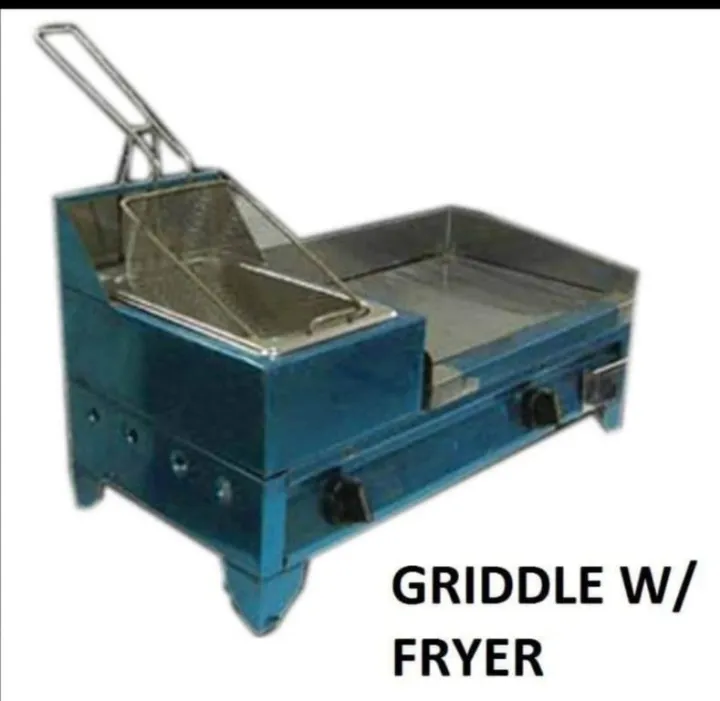 Gas Griddle Fryer Commercial Griddle size 12" x 12" Lazada PH
