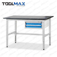 Jenstore TOOLMAX โต๊ะช่าง + 1 ลิ้นชัก W1200xD750xH800 มม.WT-1275B