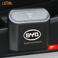 GTIOATO ถังขยะในรถ ถังขยะรถยนต์ แต่งรถภายในรถยนต์ สำหรับ BYD Atto 3 Yuan PLUS Dolphin