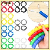 VERMILL ท่อคดเคี้ยว ที่ยึดสายเคเบิล สารหน่วงไฟ Spiral Wire Organizer ตัวป้องกันสายไฟ Line Organizer ป้องกันท่อ