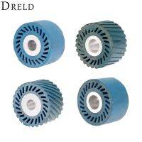 【CW】 DRELD 86x50mm Grooved Rubber Contact Grinder Sander Polishing Chamfering Grinding Abrasive