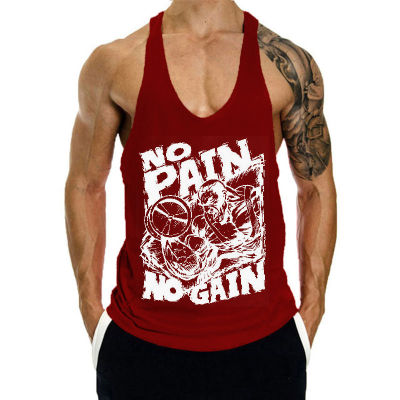 Gym Clothing Tank Tops Men Summer Workout Vest Sports Bodybuilding Fitness Mens Singlets Man Basketball Sleeveless Training Top