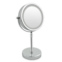 Makeup Mirror with Lights 10X 5XMagnification Double Sided Vanity Mirror USB Charging Touch Dimming Bath Mirrors Gift For Girll