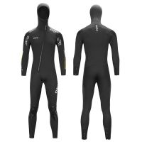 3mm Diving Suit Men Neoprene Hooded Wetsuit Spearfishing Underwater Snorkeling Scuba for Cold Water Swimsuit