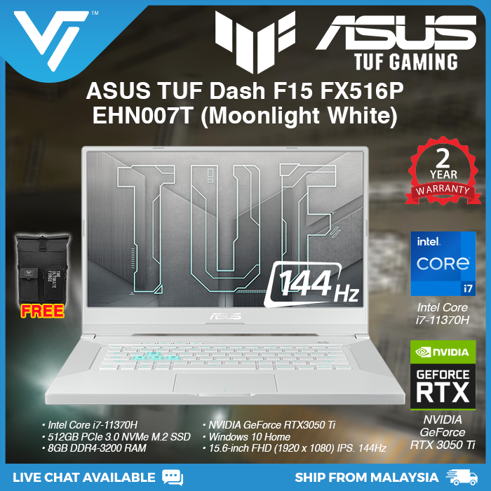 asus tuf dash f15 fx516p ehn007t