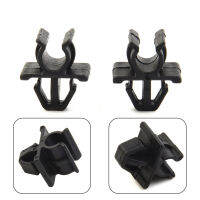 2Pcs รถ Hood Prop Rod คลิป Stay Clamp Holder สำหรับ Nissan พลาสติกสีดำคุณภาพดี Fastener Retainer