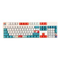 Keyboard Parts PBT Thermal Sublimation Anti-oil Coral Sea Key Cap