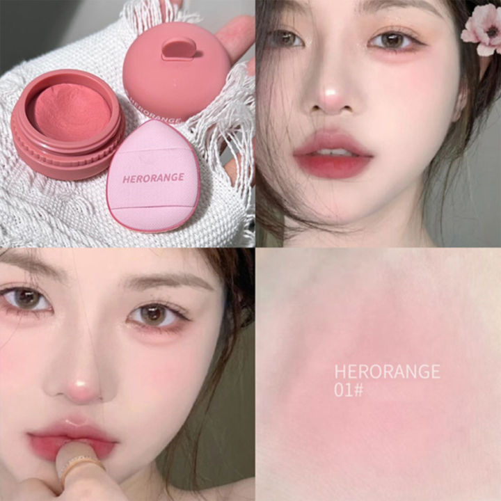 New Kawaii Hamburg-Shaped Blush Improves Complexion Brighten ...