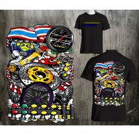 New Fashion 2023 New Original Design Motorcycle Shirt Thailook Shirt Thailand Shirt Daeng Shirt Cotton Men Fahsion T-shirt 2023