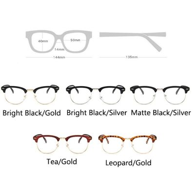 Anti-radiation Eyeglasses Replaceable Computer Glasses Classic Browline Frame R Eyewear Men Women Eyewear Eyeglasses