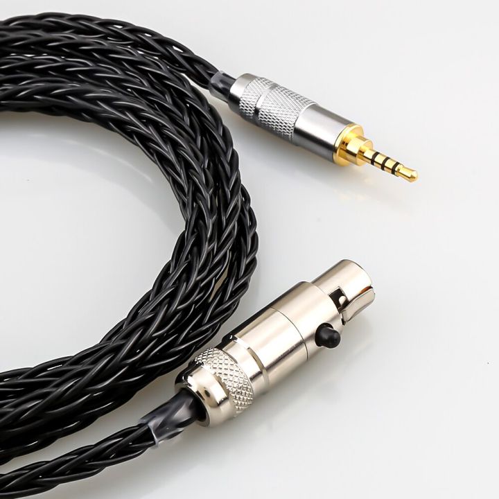 8-core-audio-headphone-upgraded-cables-3-5mm-stereo-plug-to-mini-xlr-for-ak-g-q701-k240s-k271-k702-k141-k171-k712