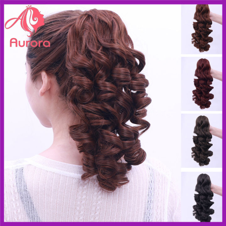 Alileader Special Offer 85g Fluffy Retro Flipped Clip in Ponytail Curly  Synthetic Wrap Around Hair Ponytail for Girl - China Synthetic Hair and  Synthetic Hair Extension price | Made-in-China.com