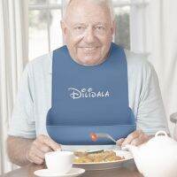 【DT】hot！ Adults Anti-oil Silicone Bib Elderly Aged Mealtime Protector Aid Aprons