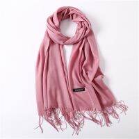 [A Flexible] Classic Solid ColorScarves Women FashionThin Headscarf Scarf Long Stings