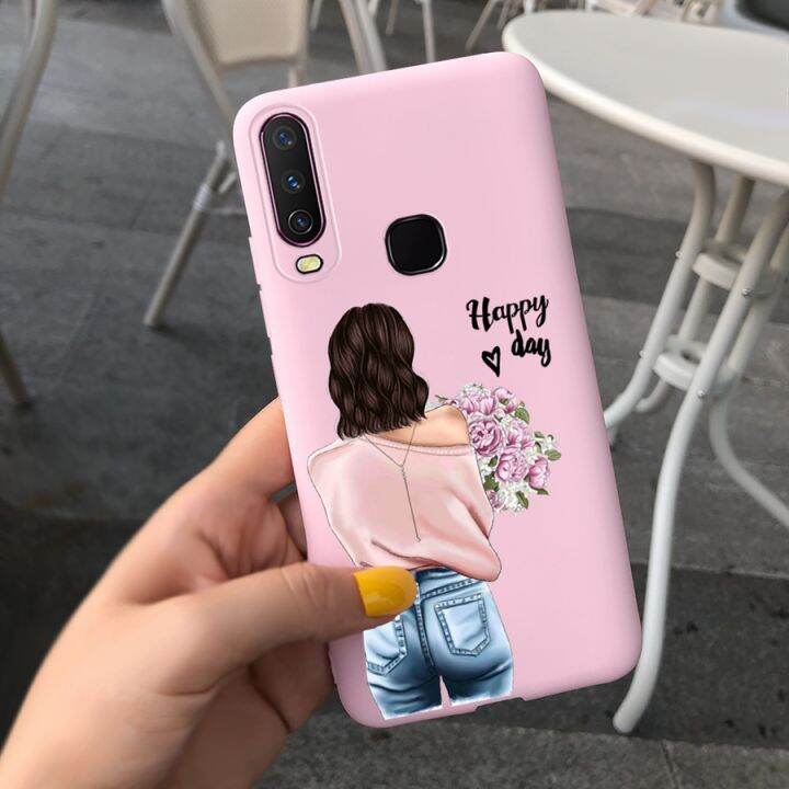 เคสสำหรับ-vivo-y12-y17-y15เคสป้องกันด้านหลังเคสซิลิโคน-tpu-แบบนิ่มเคสโทรศัพท์สำหรับ-vivo-y12-1904-y-12-15-17-1902เคส