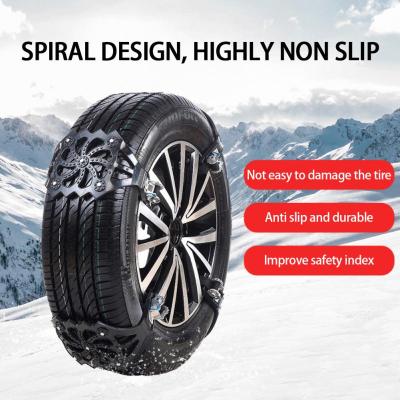 1PC Car Tire Wheel Chain Anti-slip Emergency Snow Chains For Ice Snow Mud Sand Safe Driving Truck SUV Auto Car Accessories