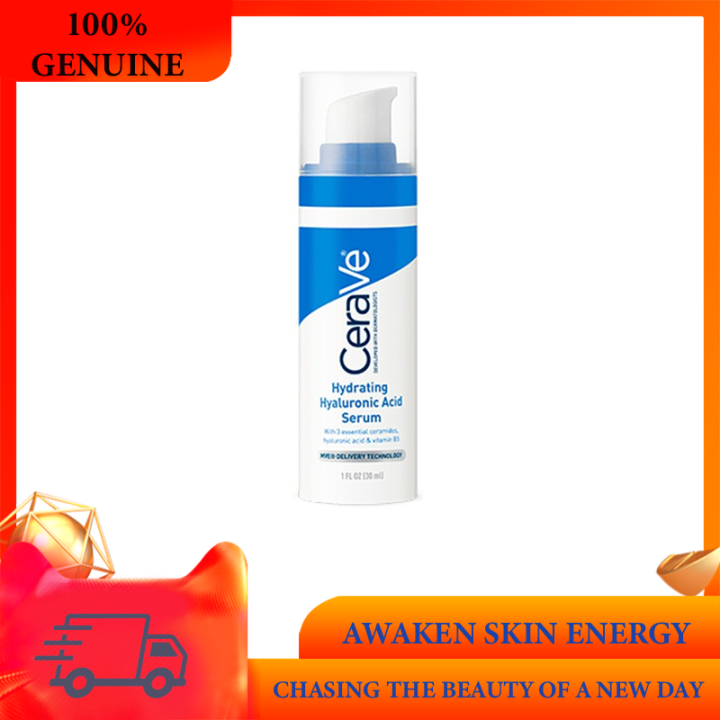 Cerave Hyaluronic Acid Serum for Face with Vitamin B5 and Ceramides