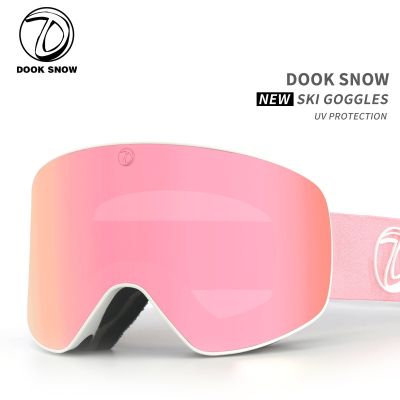 ❆♝ Ski for men and women new large cylindrical double layer fog single board skiing equipment clip able myopia goggles