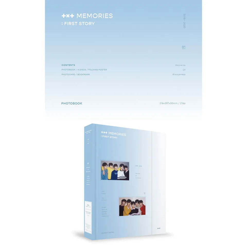 TOMORROW X TOGETHER) TXT - [ MEMORIES : FIRST STORY ] DVD