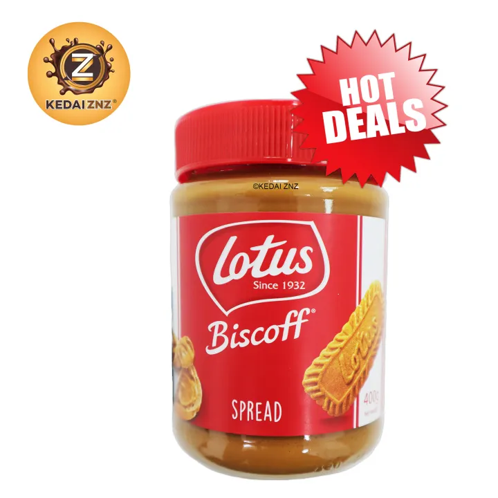 Lotus Biscoff Biscuit Spread Bottle 400g Lazada