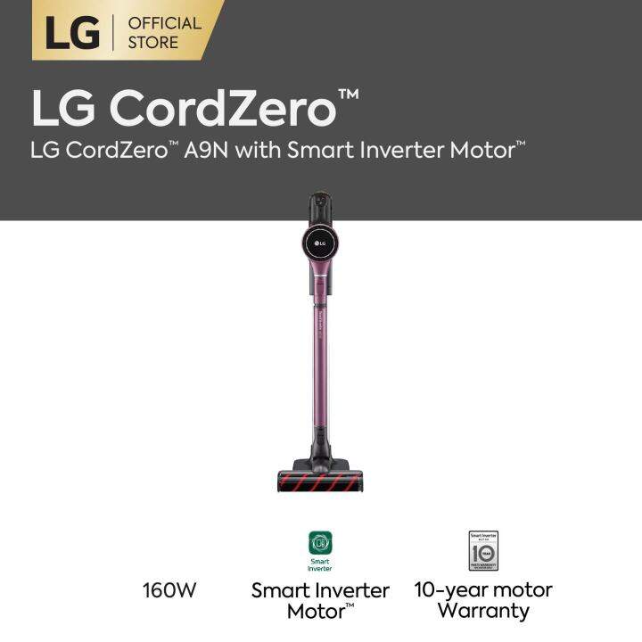 Lg Cordzero™ A9n A9n Lite Vacuum Cleaner With Smart Inverter Motor