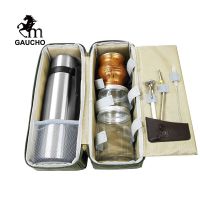 1 Set/Lot Gaucho Yerba Mate Travel Kits Is Convenient For Loading Stainless Thermos &amp; Gourds &amp; Bombilla Straw &amp; Tea Can Hot Sale