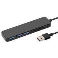 USB HUB 5 in 1 Docking Station USB3.0 Adaptor Splitter 5Gbps High-Speed Transmission Docking Station Cable Adapter