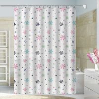 【CW】☄  perforated toilet partition bathroom hanging curtain waterproof mildew dry and wet separation