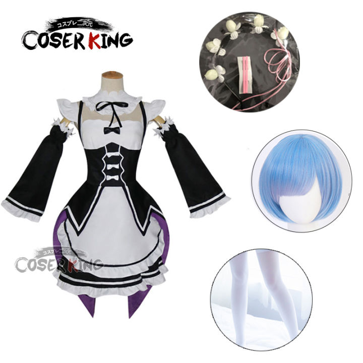 lxyh-coser-king-rem-ram-แม่บ้าน-life-in-a-different-world-from-zero-re-zero-kara-hajimeru-isekai-seikatsu-maid-เครื่องแต่งกายคอสเพลย์-การ์ตูนอะนิเมะ