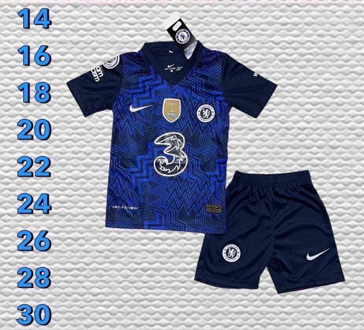 ชุดบอลเด็ก-ฤดูกาลใหม่-ปี2024-ได้ทั้งชุด-เสื้อบอลและกางเกงบอล