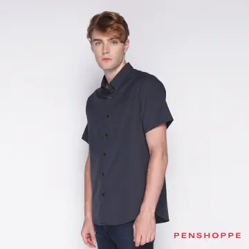 Penshoppe button clearance down polo