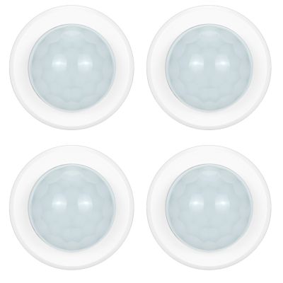 4X Movement Body Sensor Zigbee 3.0 Tuya Mini Smart Human Motion PIR Transducer Smart Life Wireless Connection Light(C)