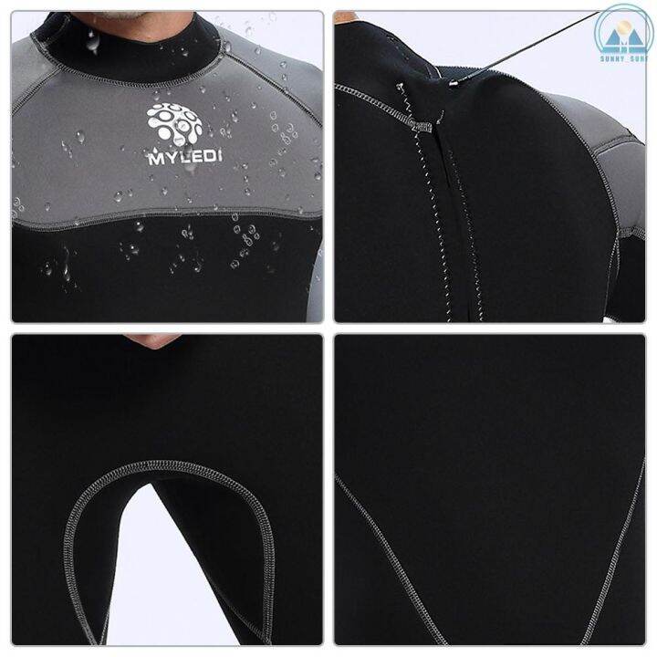 men-3mm-neoprene-wetsuit-surfing-ว่ายน้ำชุดประดาน้ำ