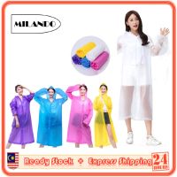 Spot parcel postMILANDO Rain Coat Foldable Waterproof Eva Raincoat Baju Hujan Raincoat (Type 2)