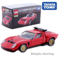 Takara Tomie 05 Lamborghini Iota Svr 1:61ลูกเต๋าของเล่นรถยนต์สำหรับโชว์รถโมเดลเหล็กมอเตอร์รถยนต์