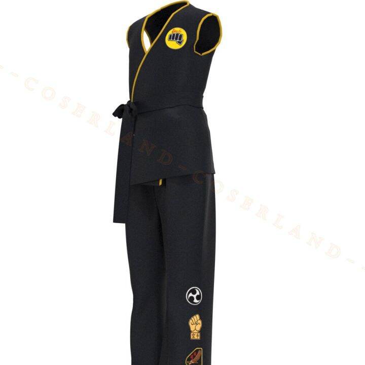 cobra-kai-cosplay-costume-for-kids-adults-the-karate-kid-daniel-larusso-johnny-lawrence-black-karate-uniform-top-pants-halloween