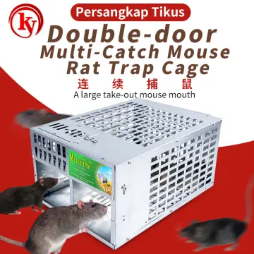 2pcs Humane Mouse Trap, Mousetrap Catcher, Catch And Release Mouse Traps  That Work, Mice Trap No Kill Compatible Mice(2pcs Blue)