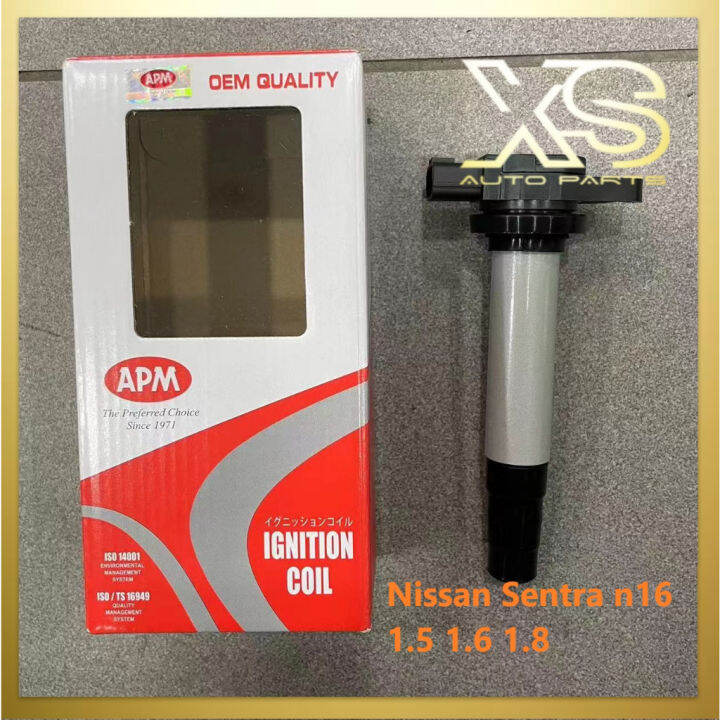 💯 ORIGINAL 💯APM IGNITION COIL COIL NISSAN SENTRA N16 1.5 1.6 1.8 22448