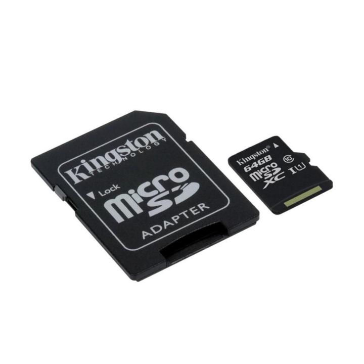 kingston-micro-sd-card-class-10-64gb-with-adapter-ของแท้-ส่งเร็วทันใจ-kerry-express