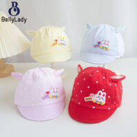 Baby Peaked Cap Cute Cartoon Breathable Sunshade Sun Protection Hat For 0-6 Months Newborn【fast】