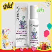 Xịt Họng Cảm Lạnh Vitatree Kids Spray for Cold and Flu 30ml Giảm Ho Ngứa