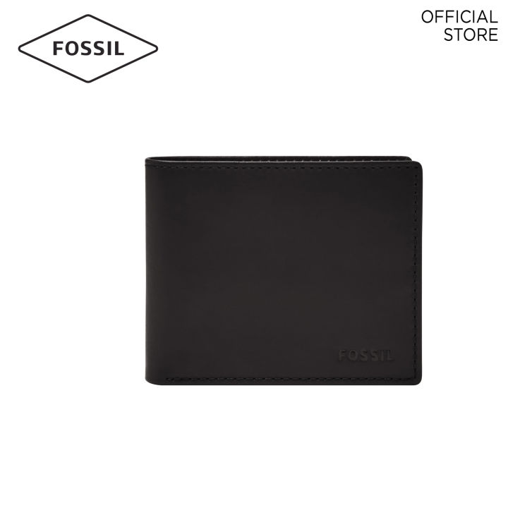 Fossil Derrick Black Wallet ML3681001 | Lazada