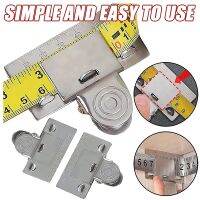 Precision Tape Measure Locator เทปวัดคลิปสำหรับมุมโค้งลดข้อผิดพลาดในการวัด Home Hand Easure Portable Tool