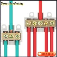 SYRUPSHADDOCKING ZK-M306 ZK-M406 ตัวแยกสายเชื่อมต่อ กล่องเชื่อมต่อสายไฟฟ้า เทอร์มินอลบล็อกเทอร์มินัล ขั้วต่อสายไฟแบบเร็ว ขั้วต่อสายไฟชนิด T ขั้วสาขาพลังงานสูง บล็อกบล็อกตัวต่อ