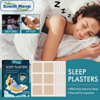 South Moon Sleep Plasters นอนไม่หลับ ความวิตกกังวล ความเครียด ปรับปรุงคุณภาพการนอนหลับ โรคประสาทอ่อน บรรเทาความวิตกกังวล ความเครียด ผ่อนคลายร่างกาย ช่วย นอนหลับ สติ๊กเกอร์ 42patch