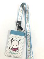 POCHACCO W  สายคล้องคอ สายคล้องบัตร ที่ใส่บัตร ซองใส่บัตร พร้อมสายคล้องคอ ลาย POCHACCO W  งานดี สวยงาม สำหรับ บัตร 6x8 cm (body 7x11cm) งานสวย งานดี  BY NOEYNEST