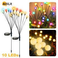 Hot AlliLit พลังงานแสงอาทิตย์ Firefly ไฟ6810 Led สวนสนามหญ้ากลางแจ้งกันน้ำ Starburst Swaying โคมไฟสำหรับ Courtyard Patio ตกแต่ง